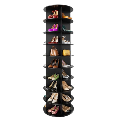7 Tier Rotating Shoe Rack Tower