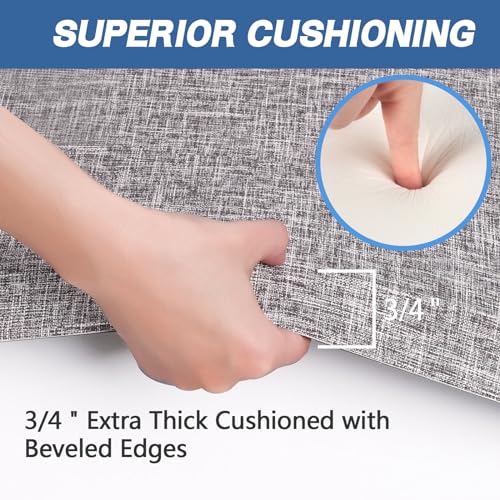 Anti Slip 7 8 inchs Anti Fatigue Kitchen Floor Mat