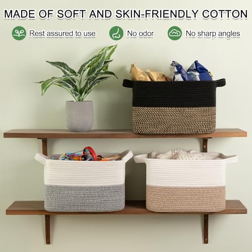 Woven Storage Basket for Shelves