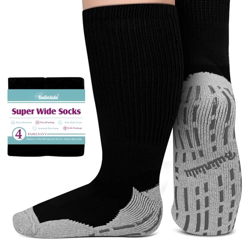 Extra Width Socks for Swollen Feet