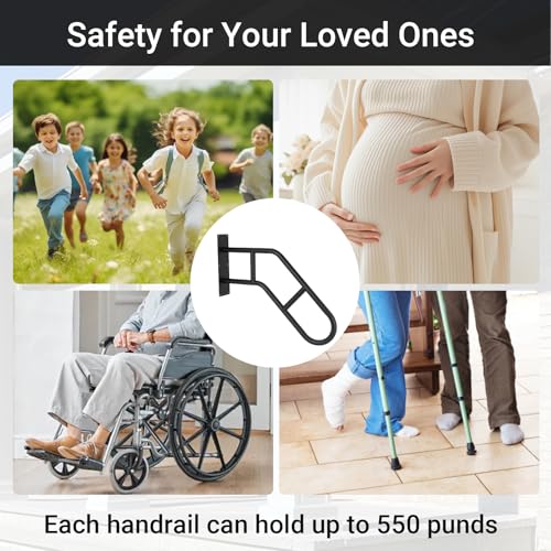 Hand Rails for Outdoor Steps & Elderly