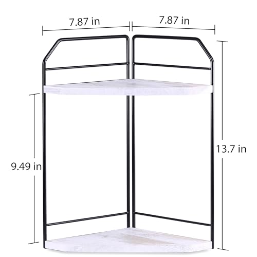 Corner Bathroom Counter Organizer