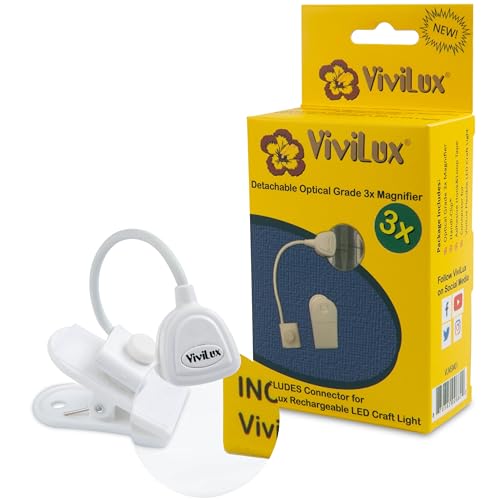 LED Craft Light with 3X Magnifier