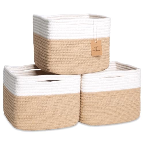 Cube Storage Bins 9" x 9" x 7" Baskets 3