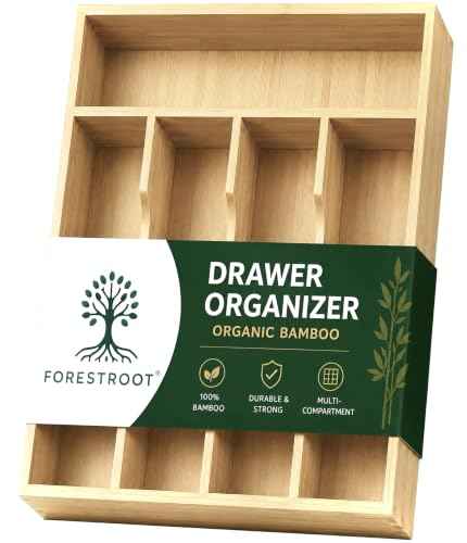 Bamboo Drawer Organizer