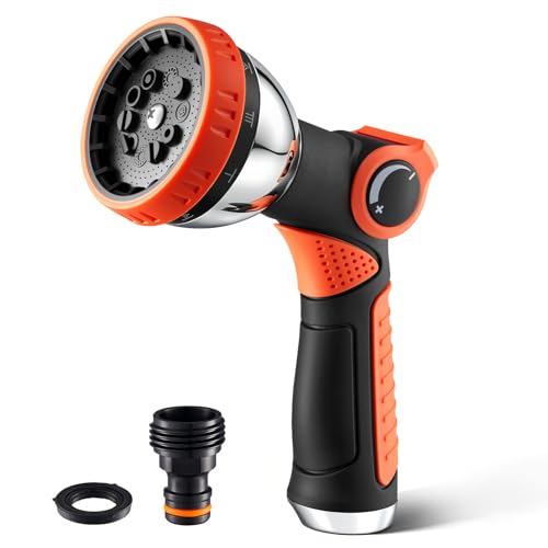 Garden Hose Nozzle High Pressure Leak Proof Spray Water Hose Nozzle Sprayer