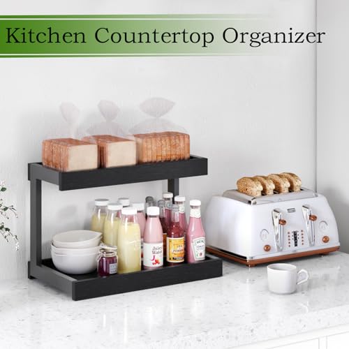 2 Tier Spice Rack Organizer for Countertop