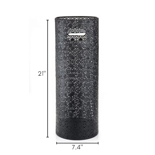21 inch Copper Lace Heavy Duty Metal Umbrella Stand