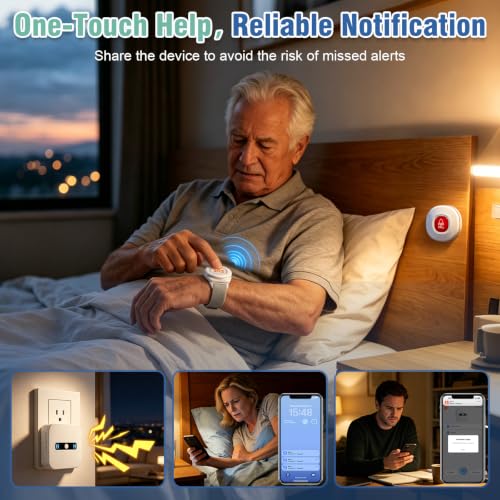 WiFi Caregiver Pager Alert Button
