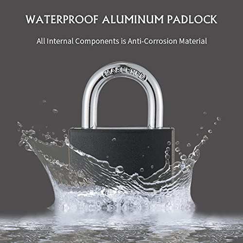 Covered Aluminum Padlocks Keyed Alike