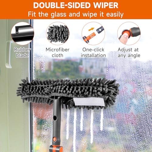 Window Squeegee Cleaner Set 2