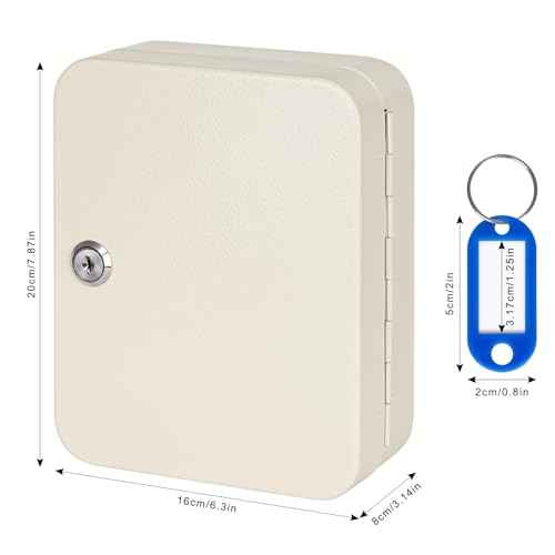 Key Cabinet Wall Mount with Lock