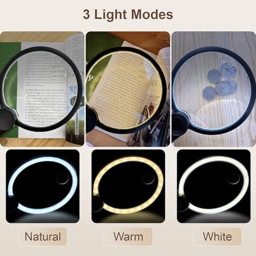 FDJ2 6X Large Magnifying Glass