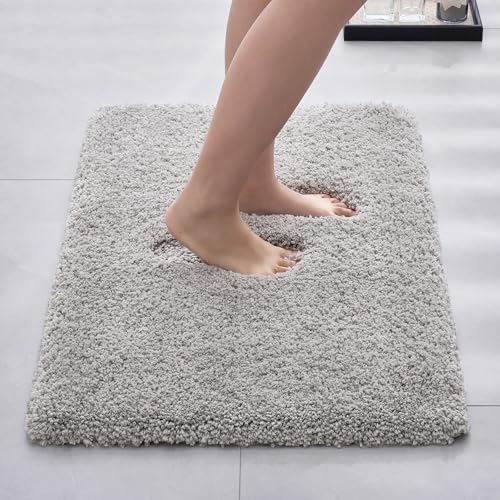Fluffy Absorbent Bathroom Rug