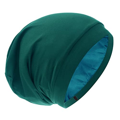 Silk Satin Lined Bonnet Sleep Cap