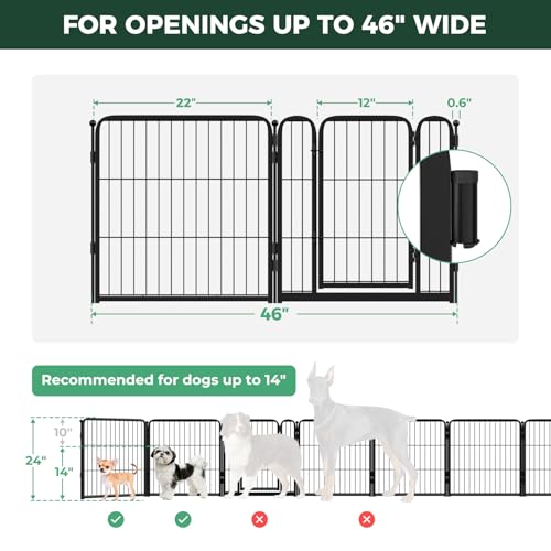Dog Gate Extra Wide Adjustable