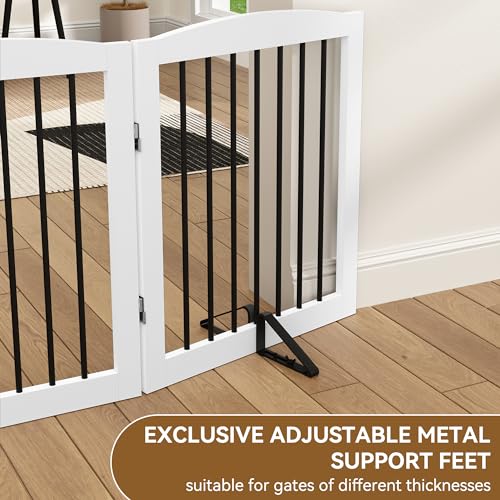 Freestanding Pet Gate Metal Support Feet