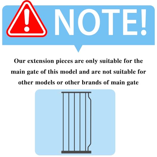 Narrow Extra Wide Baby Gate for Stairs