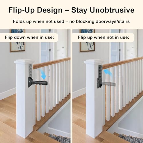Doorway Assist Handle Flip Up Grab Bar for Seniors & Mobility