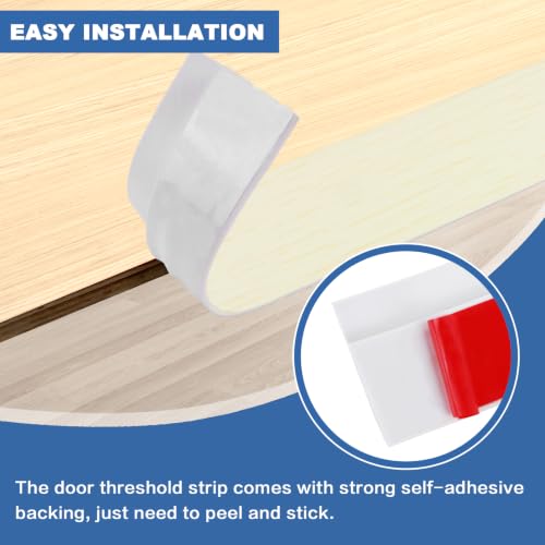 Vinyl Floor Transition Strip Self Adhesive Door Threshold Strip