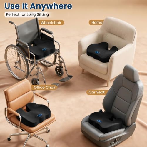 Thick Memory Foam Seat Cushion
