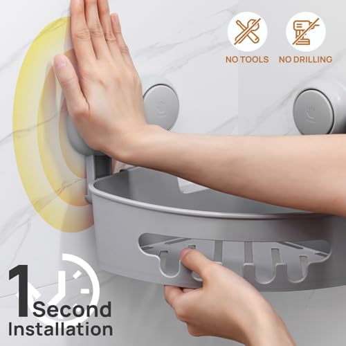 Corner Shower Caddy Suction Cup