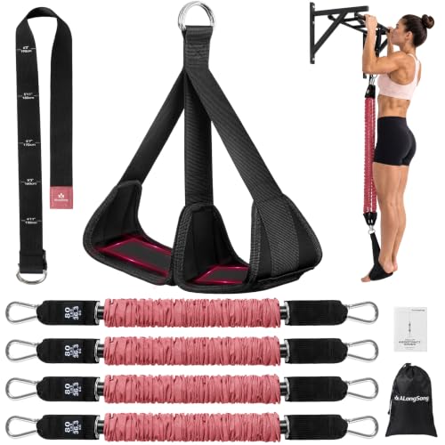 Pull Up Assistance Bands with Foot Support Pedal