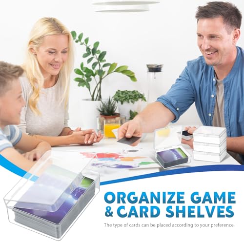 Playing Card Boxes Clear Plastic Deck Cases