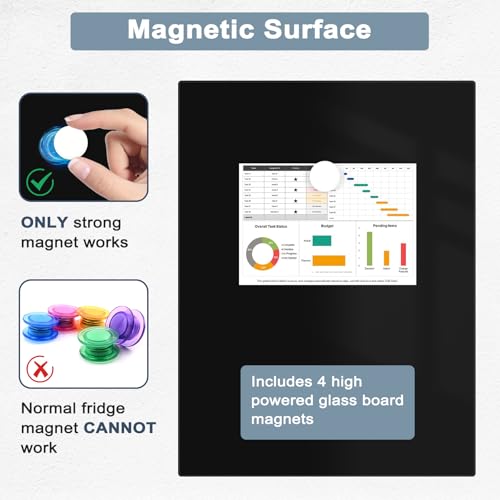 Magnetic Glass Dry Erase Board Glass Whiteboard