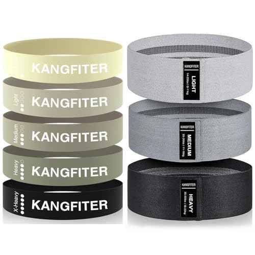 Non Slip Fabric Resistance Bands for Working Out 3 Levels
