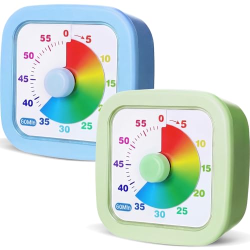 2 Pack Visual Timer 60 Minute