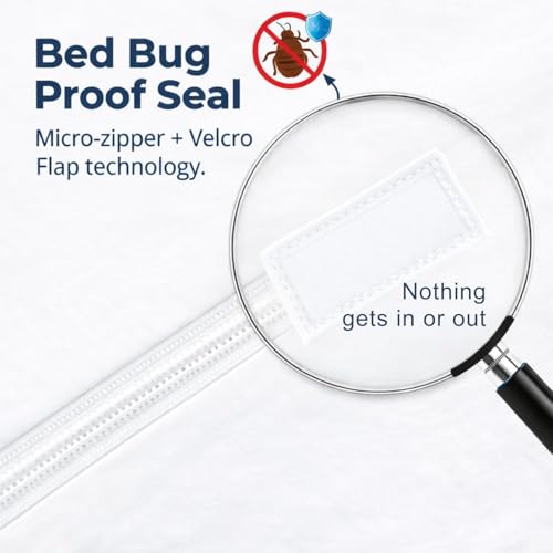 Jersey Knitted Zippered Mattress Encasement with Deep Pockets