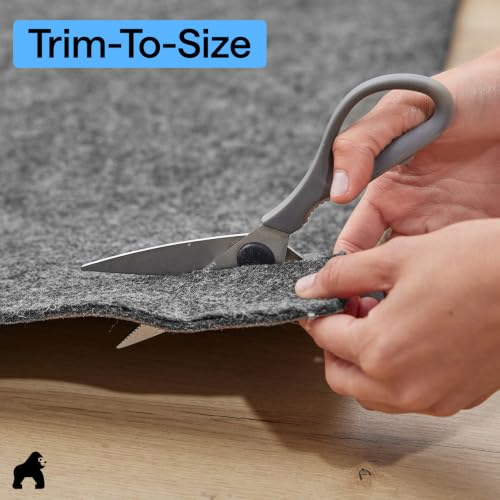 Felt Rug Pad for Hardwood Floors with Rubber Backing