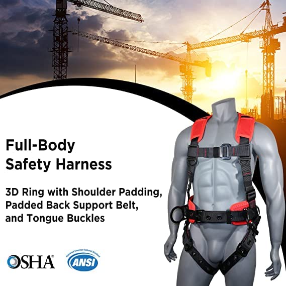Demon Comfortable Fall Protection Harness Kit