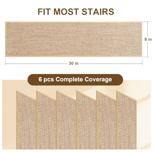 Non Slip Stair Treads for Wooden Steps Indoor