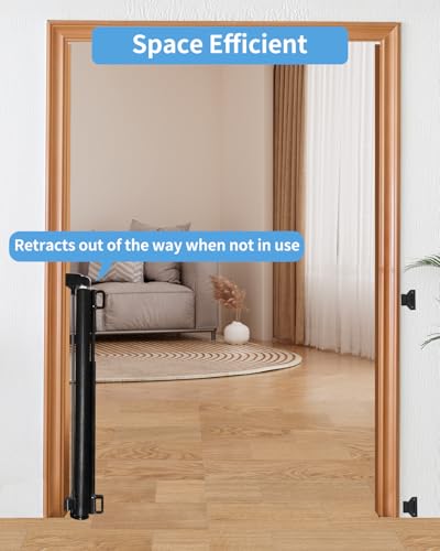 Retractable Baby Gate for Stairs