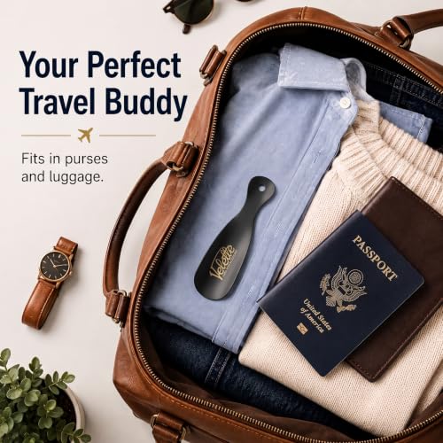 Metal Shoe Horn Long Handle for Seniors