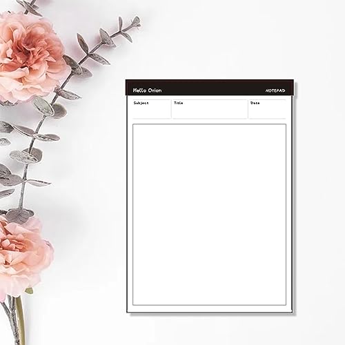 Meeting Note Notebook Planner Sticky Notes Meeting Business Work Planning Daily Planner Tear Off
