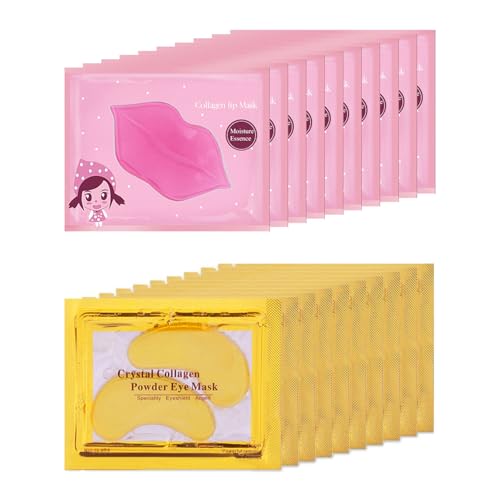 20 Pairs Lip Masks & Eye Mask