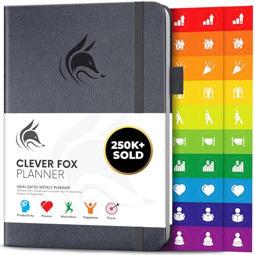 Planner Undated Weekly & Monthly Planner for Productivity