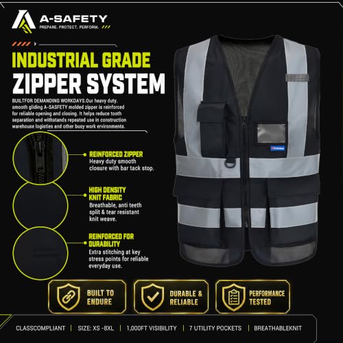 21 colors High Visibility Reflective Work Safety Vest XS