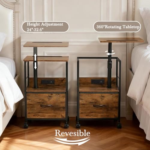 Swivel Nightstand