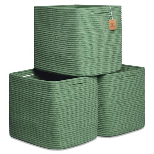 13" and Kallax Cube Rope Baskets 3