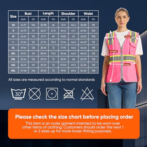 Hi Vis Safety Vest for Women