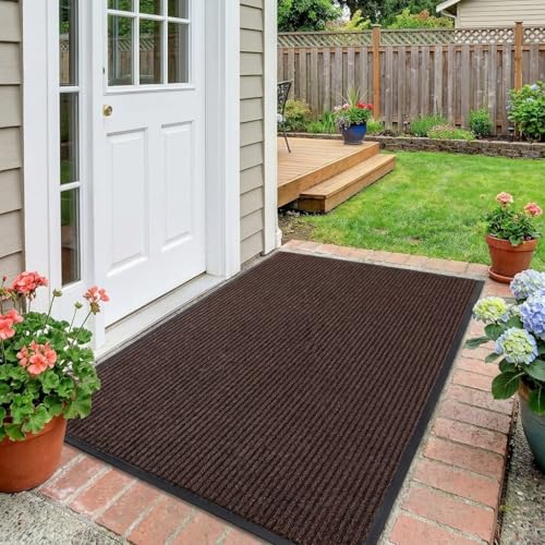 Commercial Grade Door Floor Mat Heavy Duty Dirt Trapper Entryway Doormats