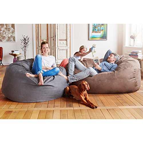 Luxury Bean Bag Chair with Microsuede Cover in Different Sizes and Colours
