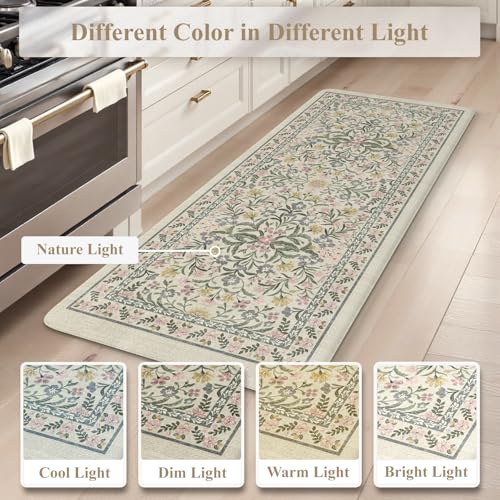Modern Floral Kitchen Mats