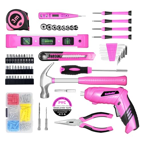 Pink Home Tool Set for Women