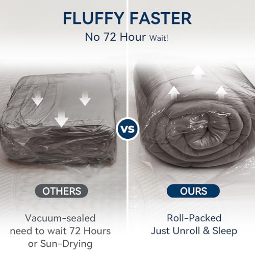 Dual Layer Memory Foam Mattress Topper