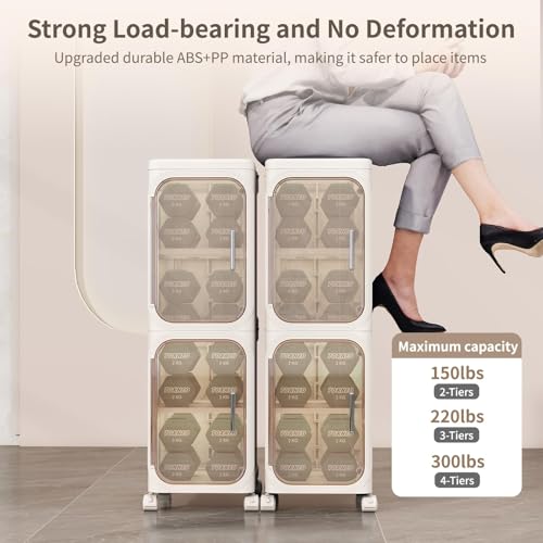 Slim Bathroom Storage Cabinet